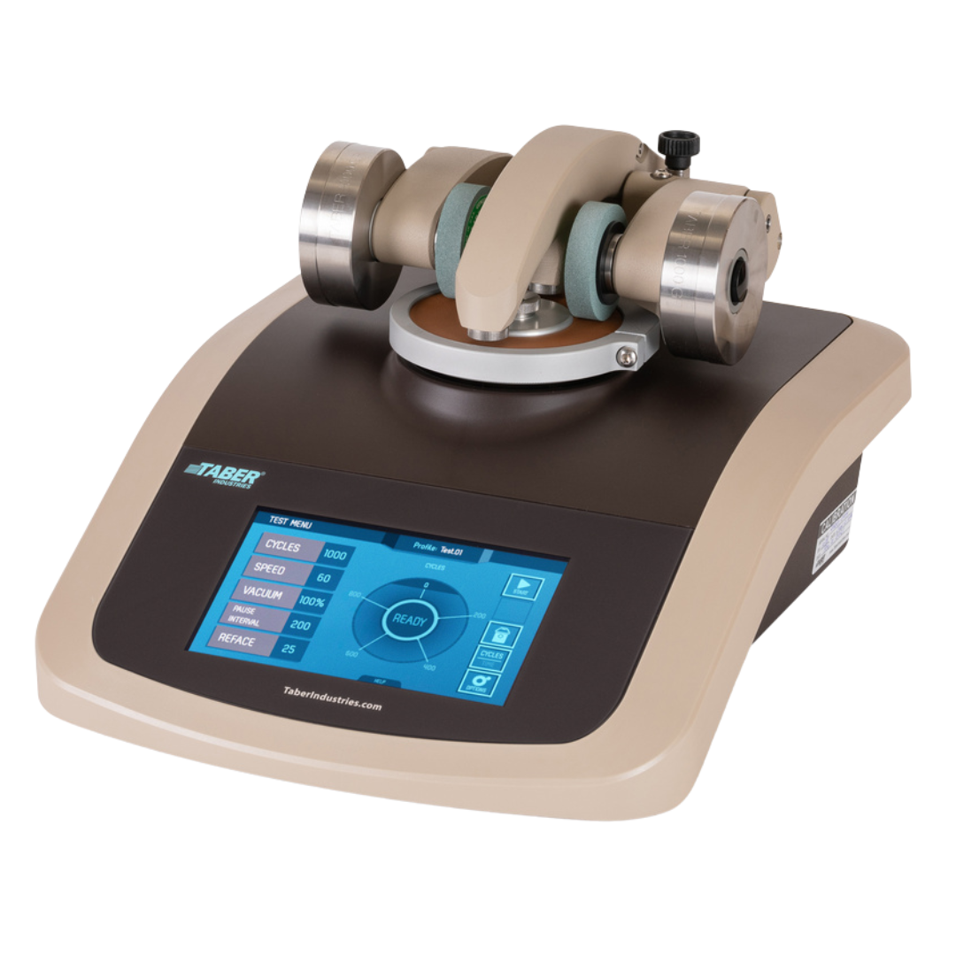 Abrasion resistance testing lab in Chennai — Kiyo R&D Lab Taber abrasion tester