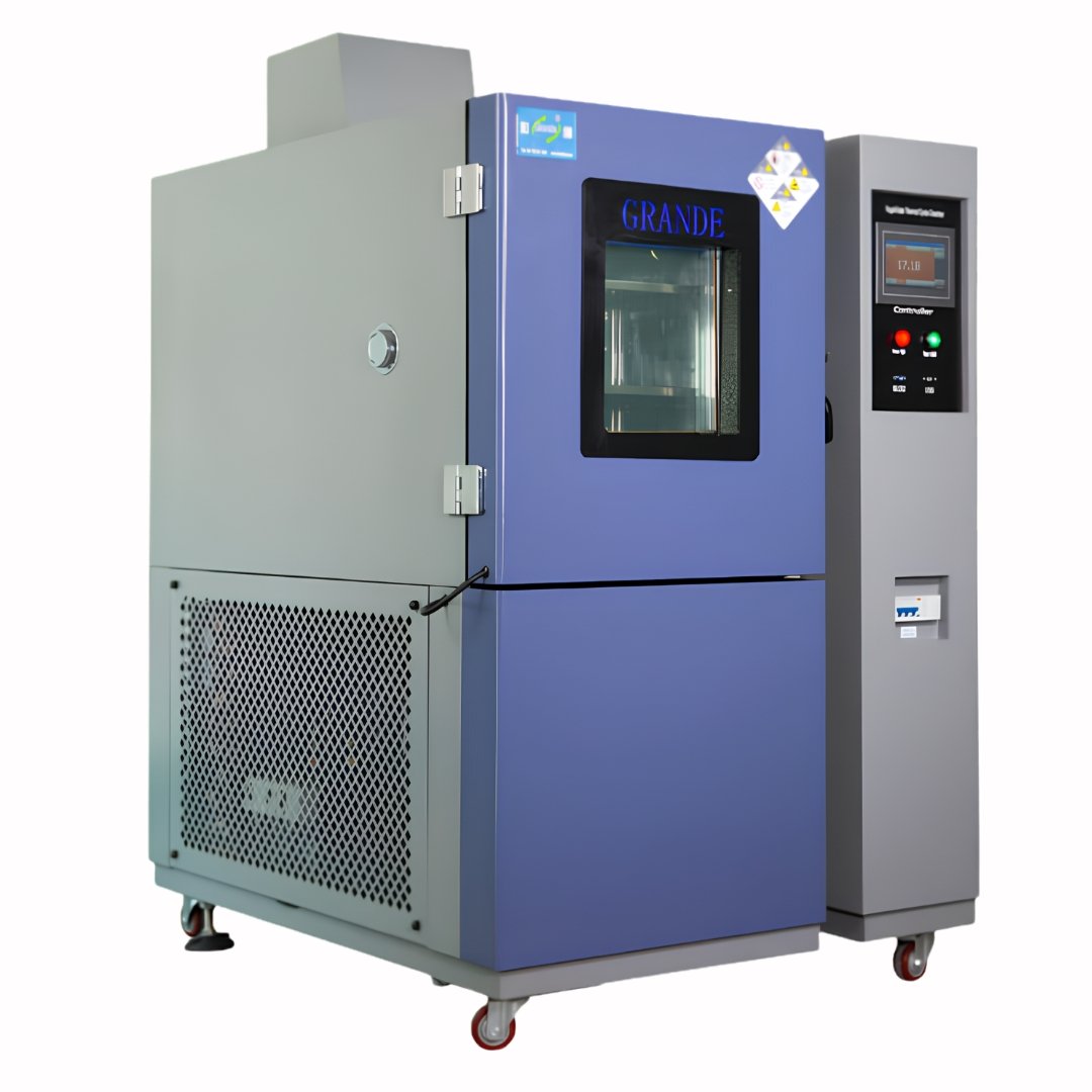 Programmable temperature test chamber at Kiyo R&D Lab — heat cycle testing lab in Chennai
