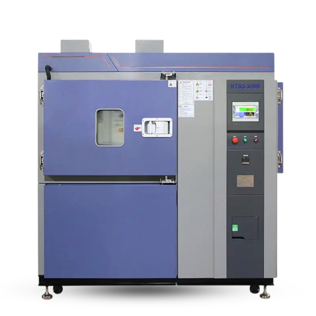 Two-chamber thermal shock system at Kiyo R&D Lab — thermal shock resistance testing lab in Chennai