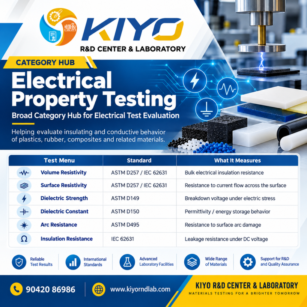 Electrical Property Testing | Materials Lab | Kiyo R&D Lab