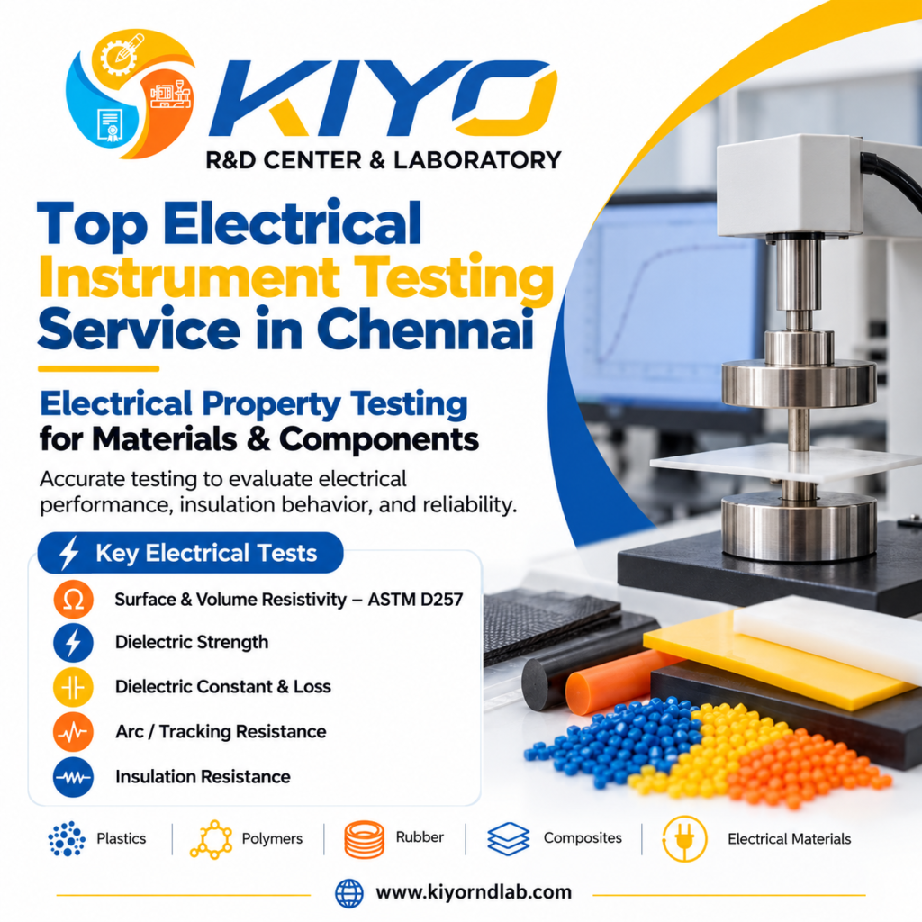 Top Electrical Instrument Testing Service in Chennai | Kiyo R&D Lab