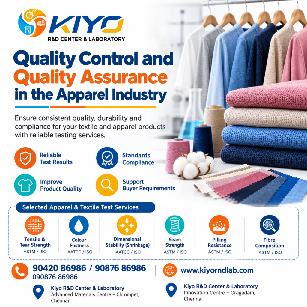 Quality Control and Quality Assurance in the Apparel Industry | kiyorndlab